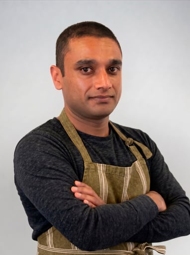Roshan Vallabh cooking