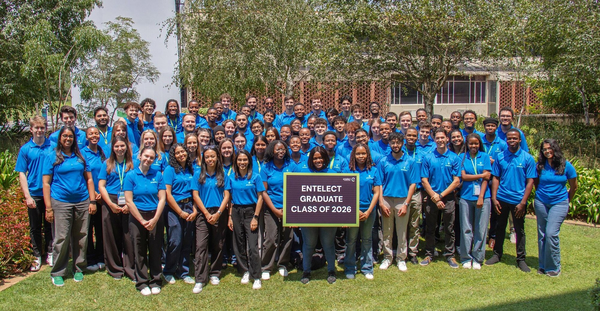 Entelect Graduate Class of 2026 group photo